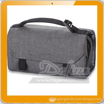 compact shape travel tool kit with mesh pocket